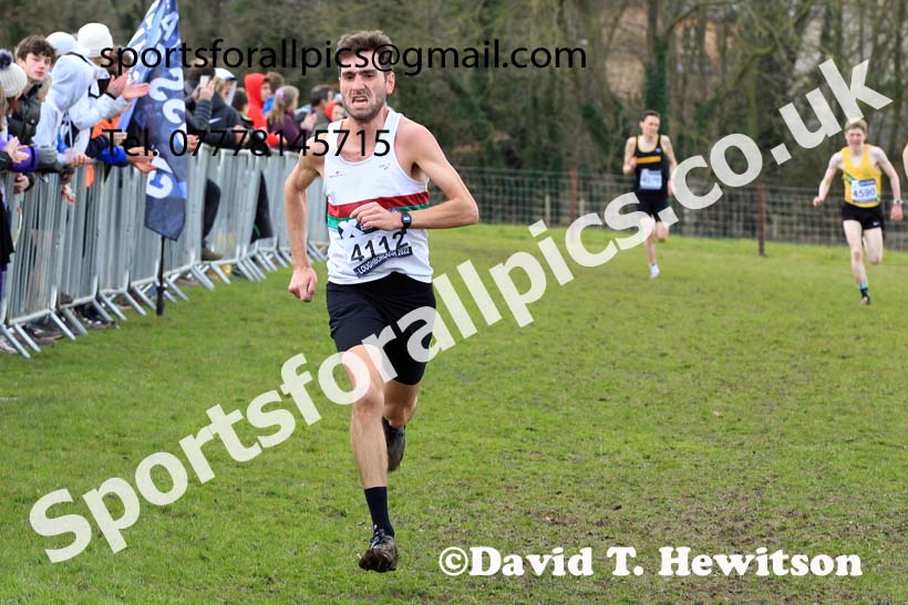 Senior Mens 2022 CAU Inter Counties Cross Country, Prestwold Hall, Loughborough.  Photo: David T. Hewitson/Sports for All Pics